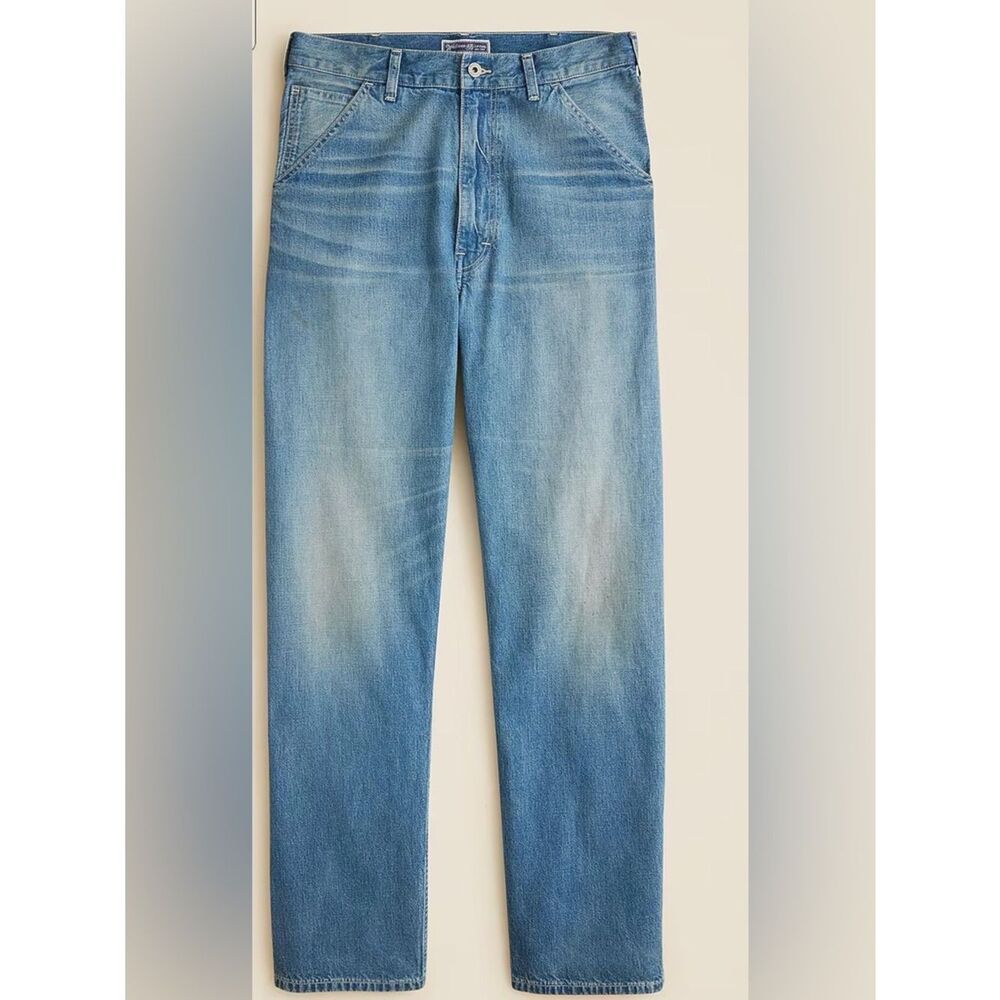 J.Crew Wallace & Barnes carpenter jean in Japanese denim NWT Size 35